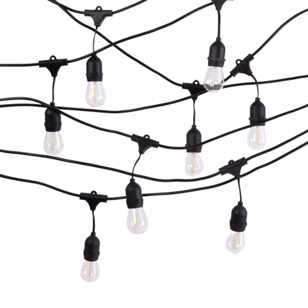 

Girlanda Ogrodowa Led 10M 10X Żarówki 1W E27