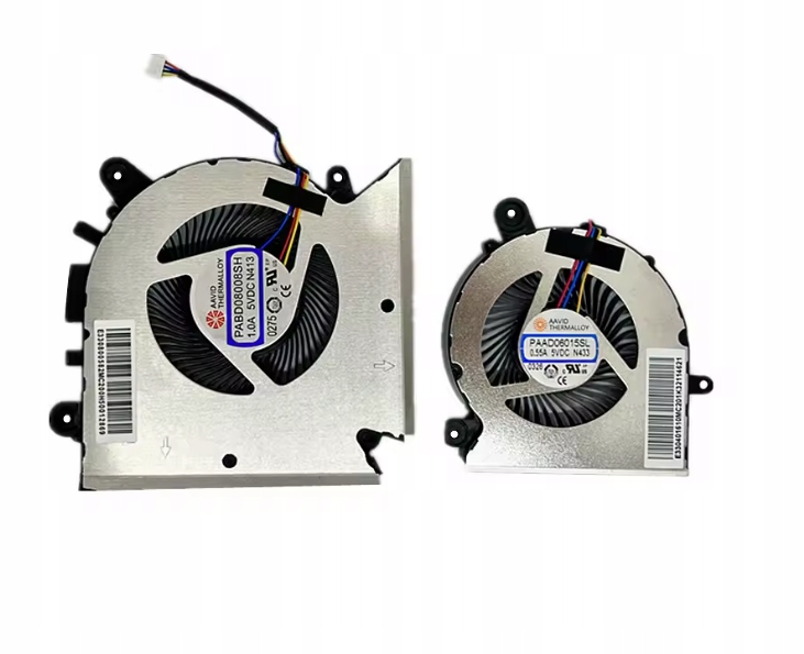 Ventilátor Komplet Cpu Gpu Msi GF63 GF65 GF65 10SD 10SDR 10SE 10 9SD 9S