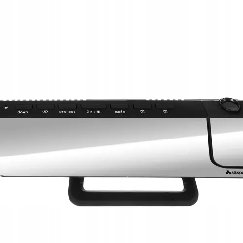 Budzik- zegar LED z projektorem Izoxis 19576 Linia Nowoczesny