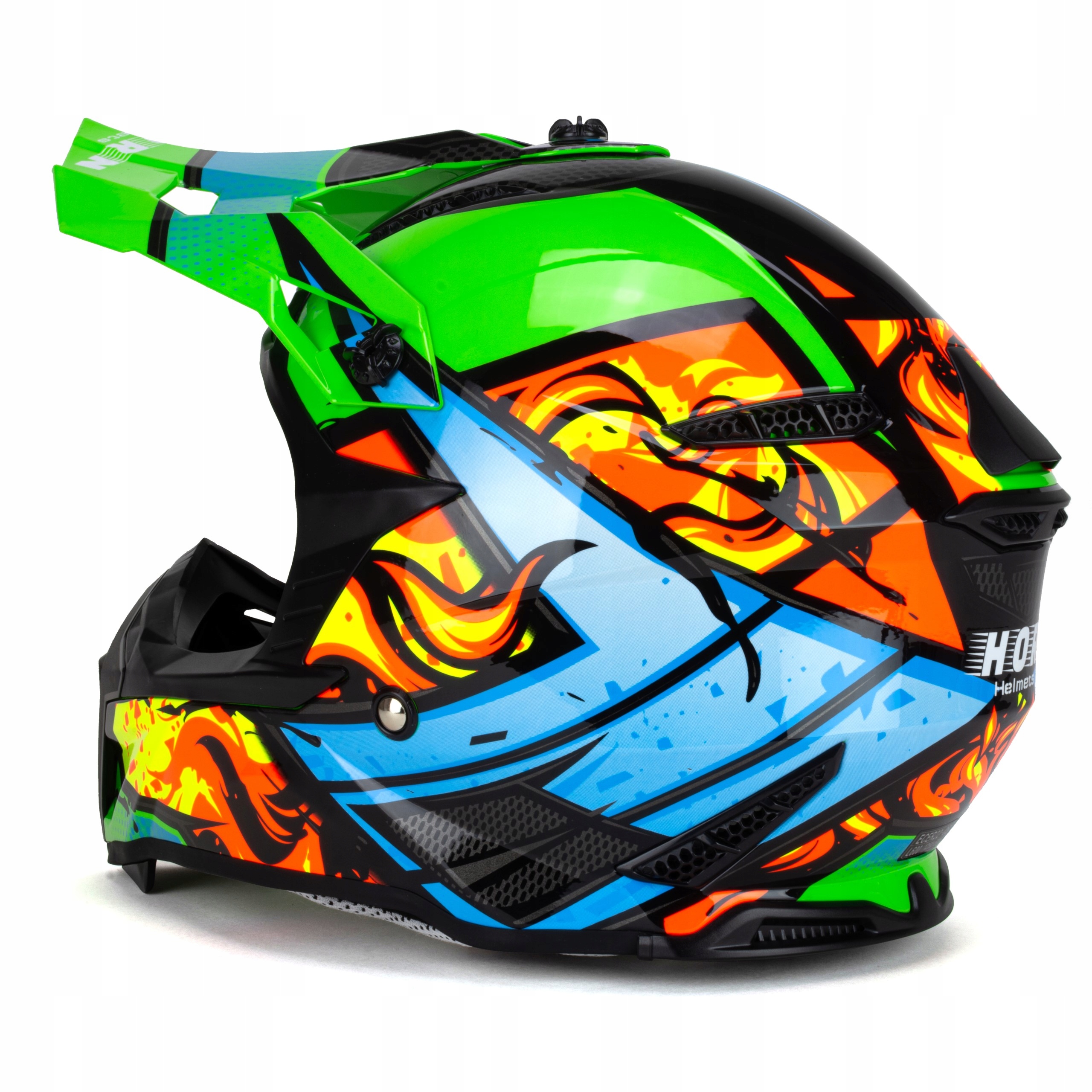 HORN KASK MOTOCYKLOWY H303 CROSS QUAD + GOGLE L Typ Cross / Enduro