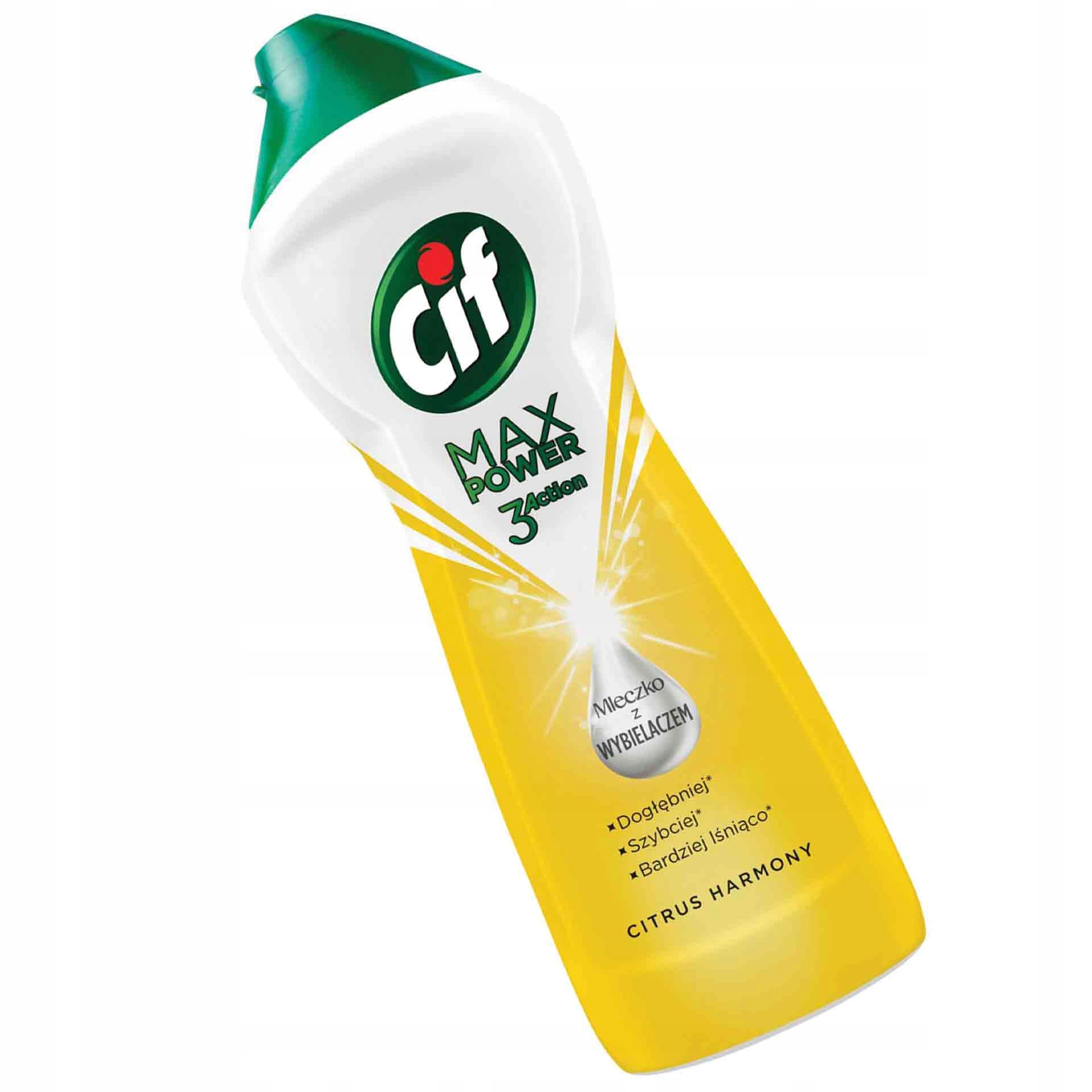 

Cif Mleczko 1001 g Max Power Citrus