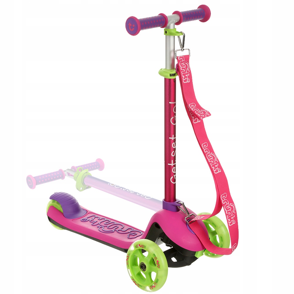 Składana hulajnoga Trunki różowa, mała