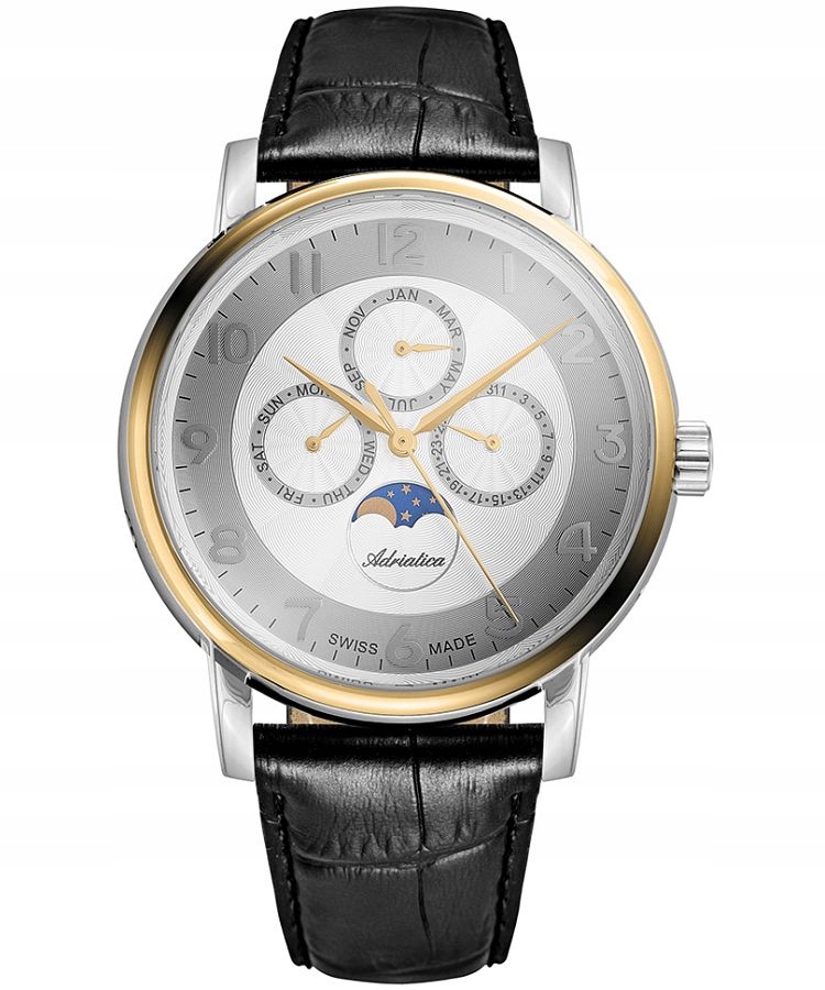 Pánské hodinky Adriatica Moonphase adriatica-A8274.2223QF