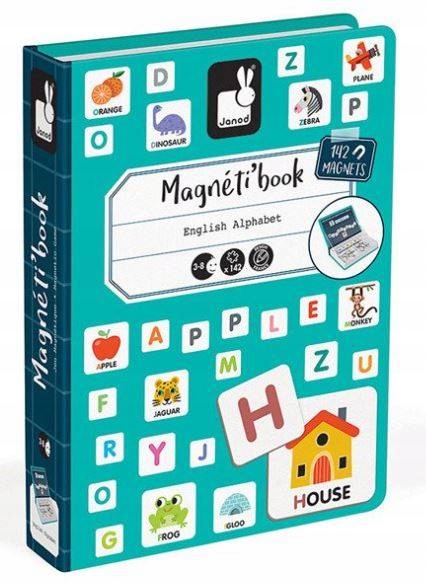 

Janod Magnetyczna Układanka Alfabet Magnetibook