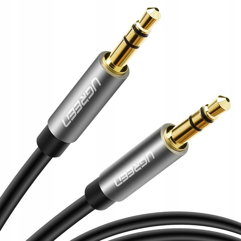 

Kabel mini jack 3,5mm Aux Ugreen 1m (czarny)