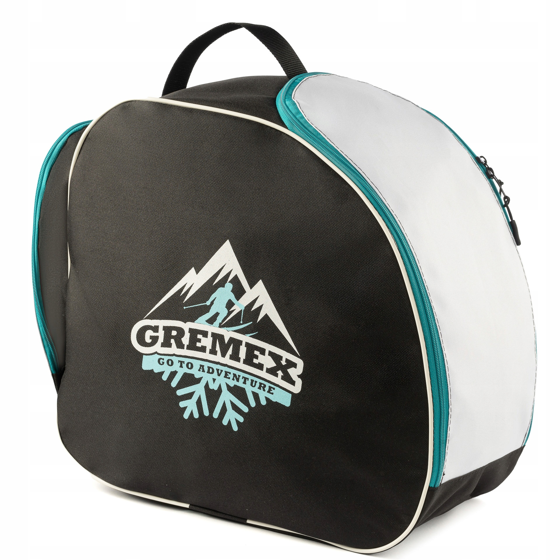 POKROWIEC TORBA PLECAK NA BUTY NARCIARSKIE ŁYŻWY ROLKI CZARNO NIEBIESKI Kod producenta BUT_CZARNY_NIE