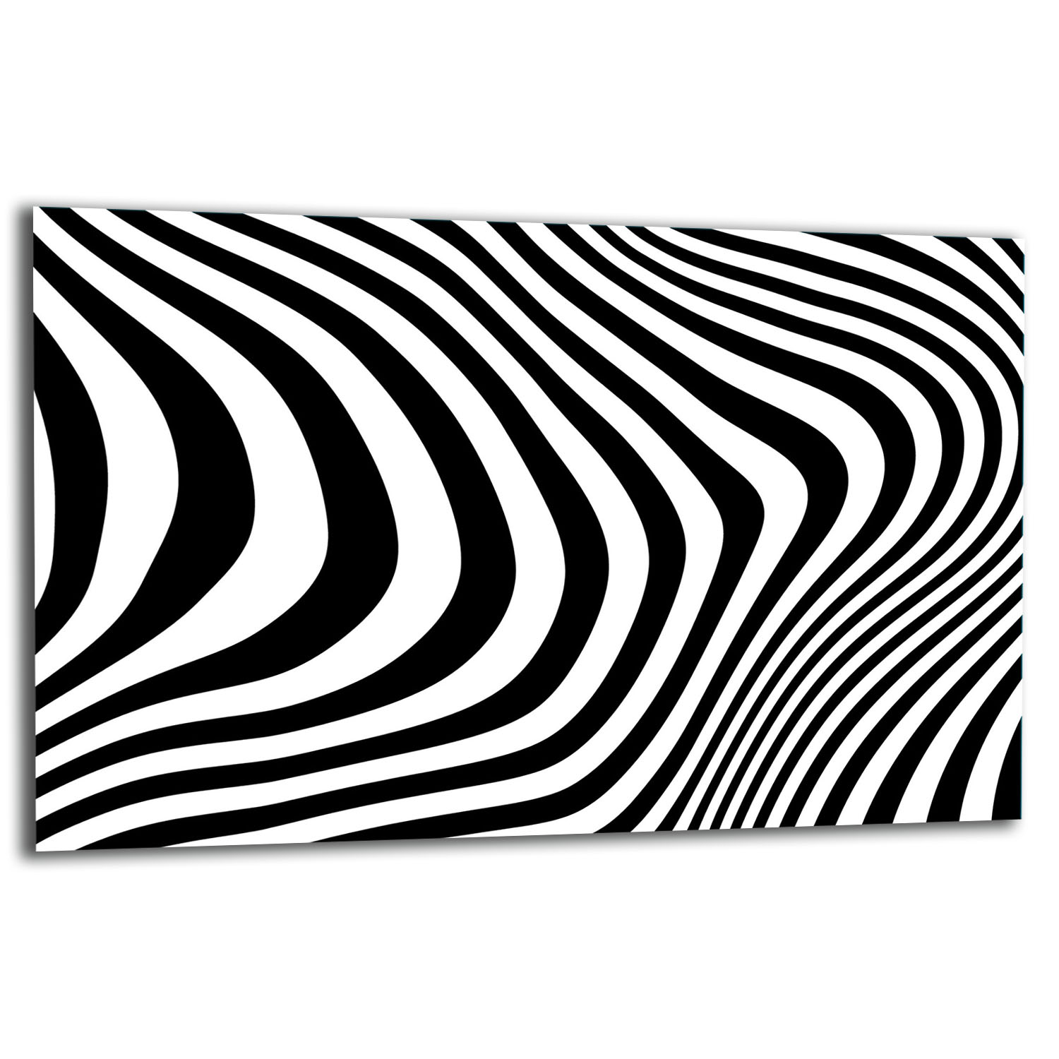 7v1 Skleněná Ochranná Deska Na Sporák 80x52 Zebra