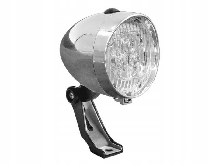 

Lampka przednia rowerowa Led styl Retro JY-592A sr