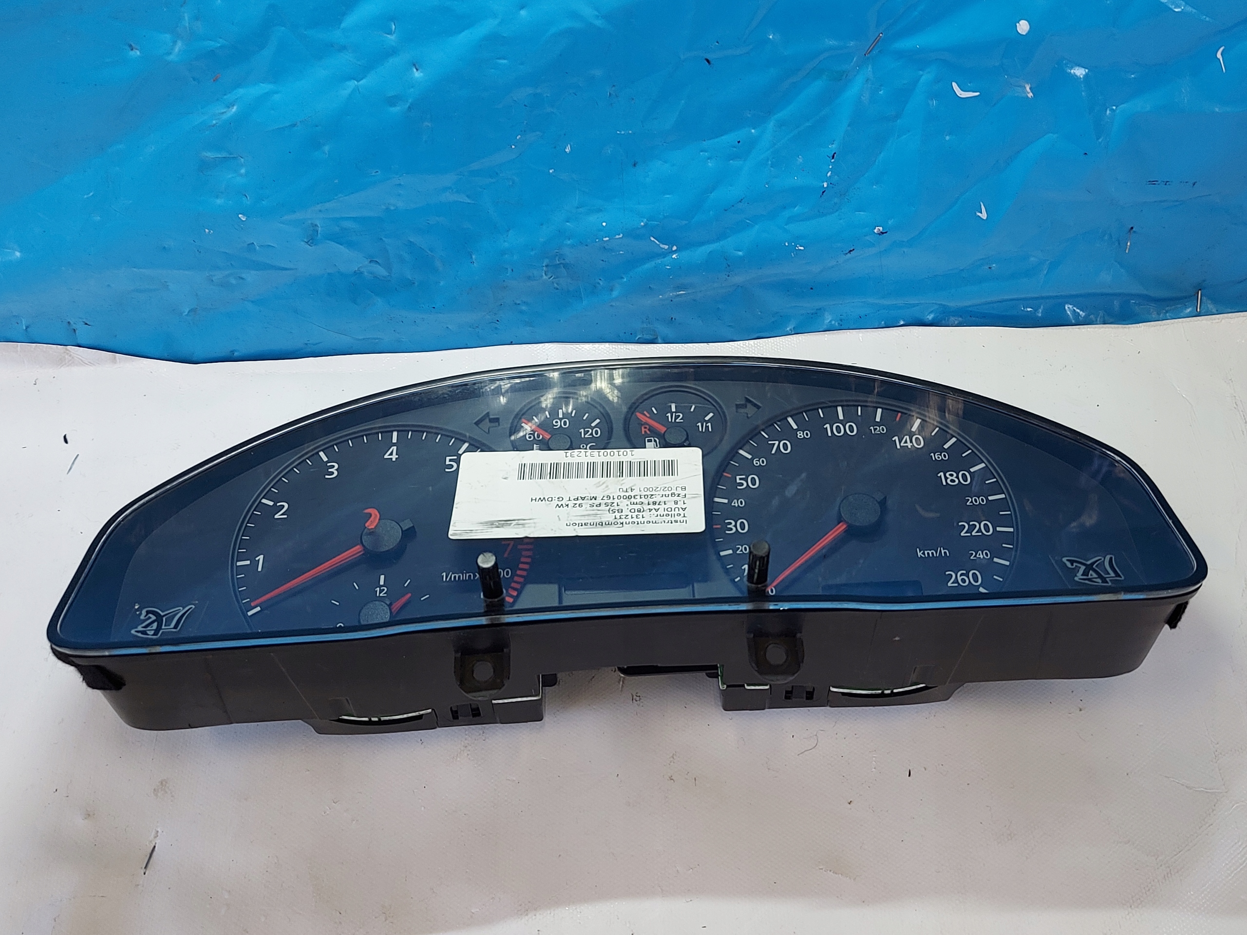 dials clock A4 B5 1.8 B 8D0919861H