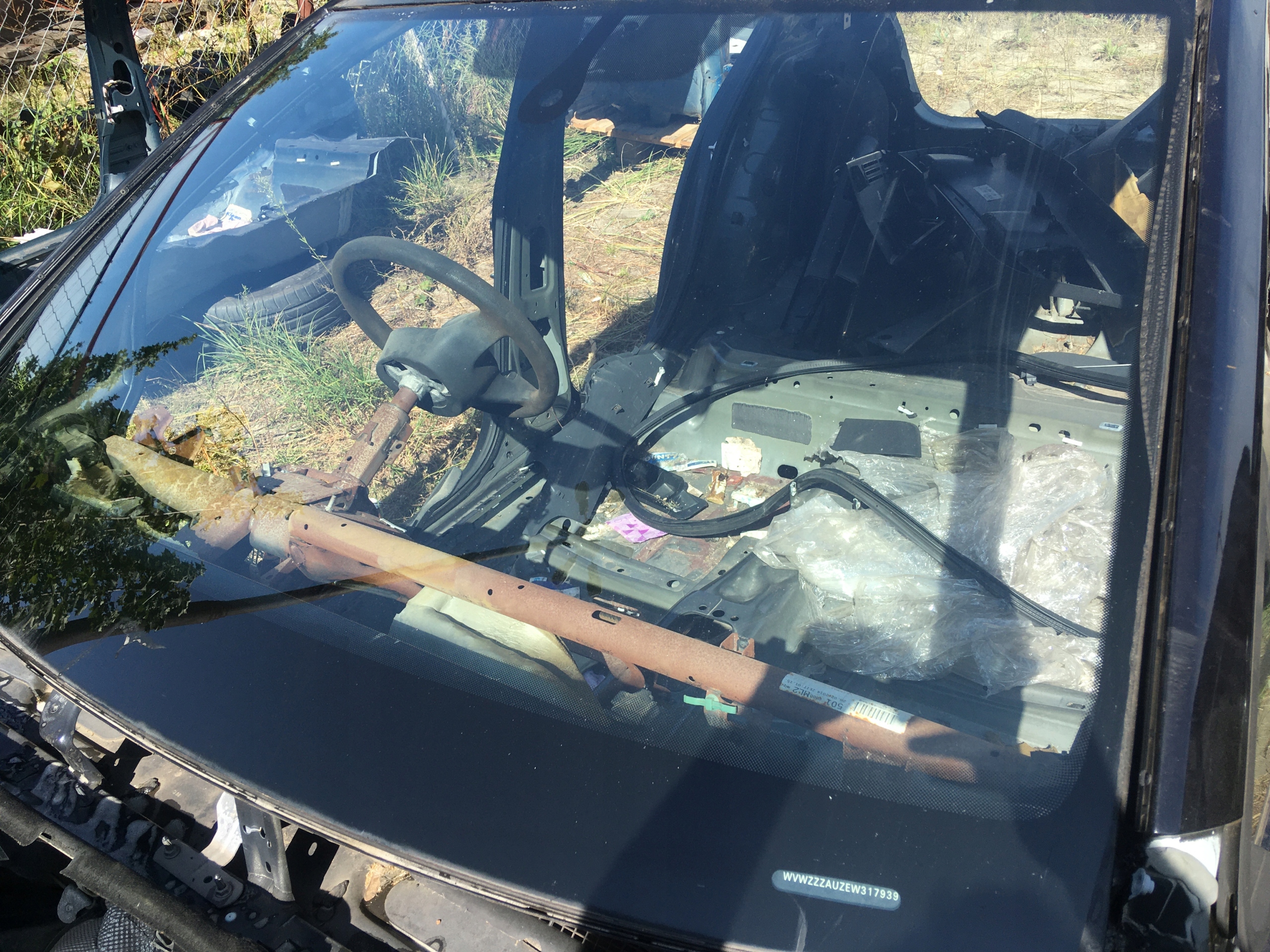 Скло вітрове VW Golf VII