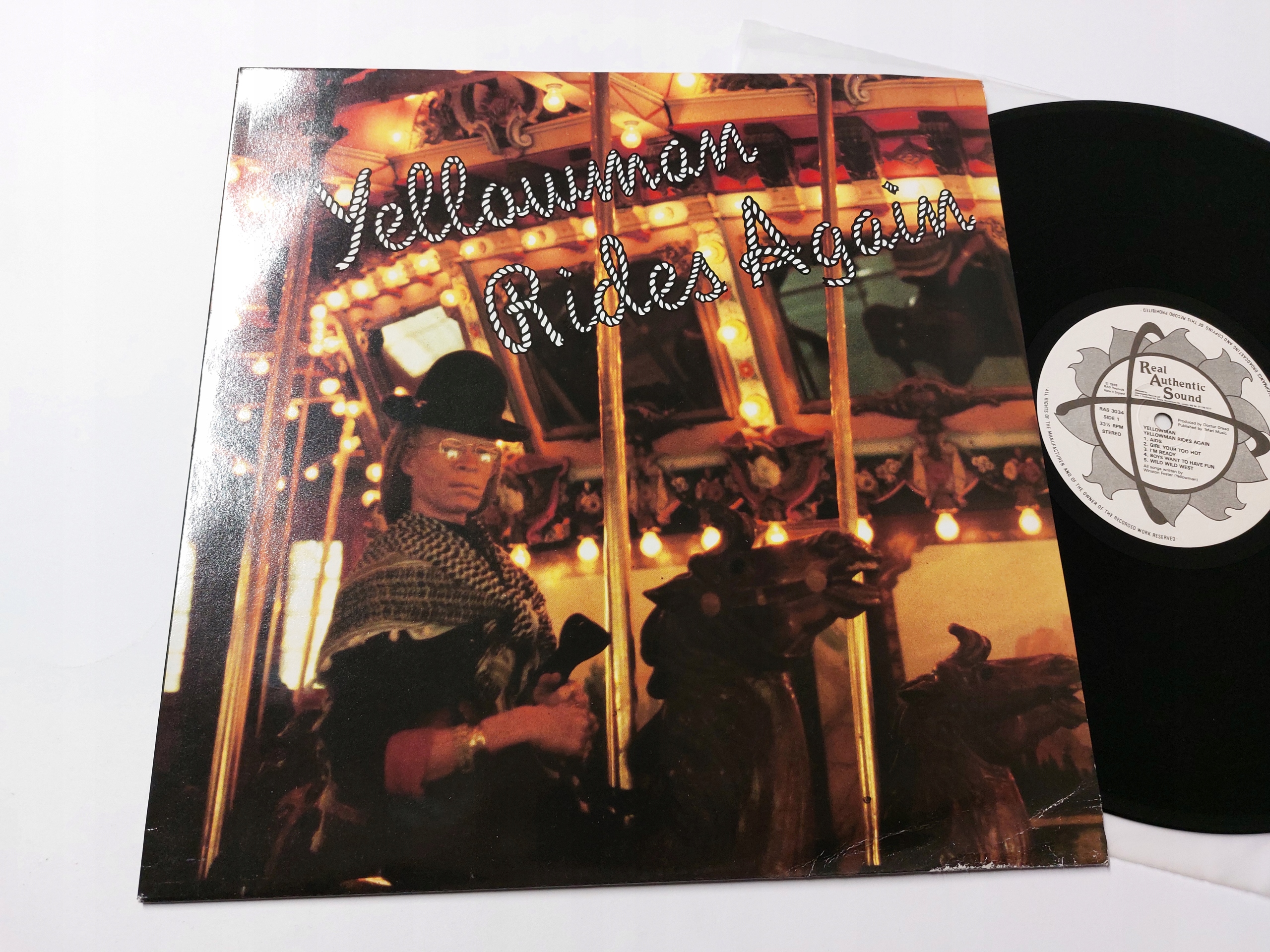 Yellowman – Yellowman Rides Again LP 299
