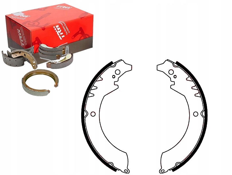 SZCZĘKI HAMULCOWE DAIHATSU WILDCAT/ROCKY 2.8 D (F7