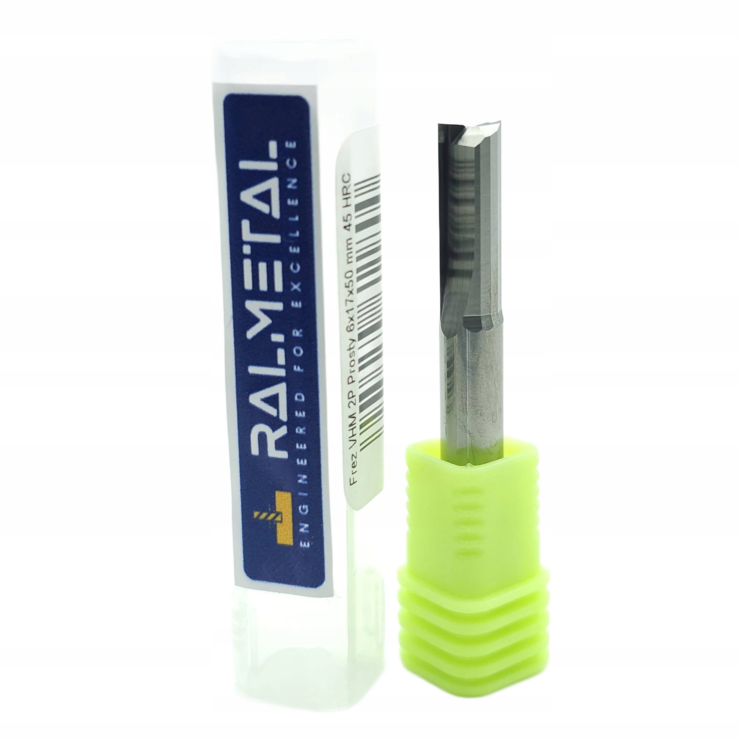 Frez Vhm Prosty do Drewna Styroduru 6 x 17 x 50 mm