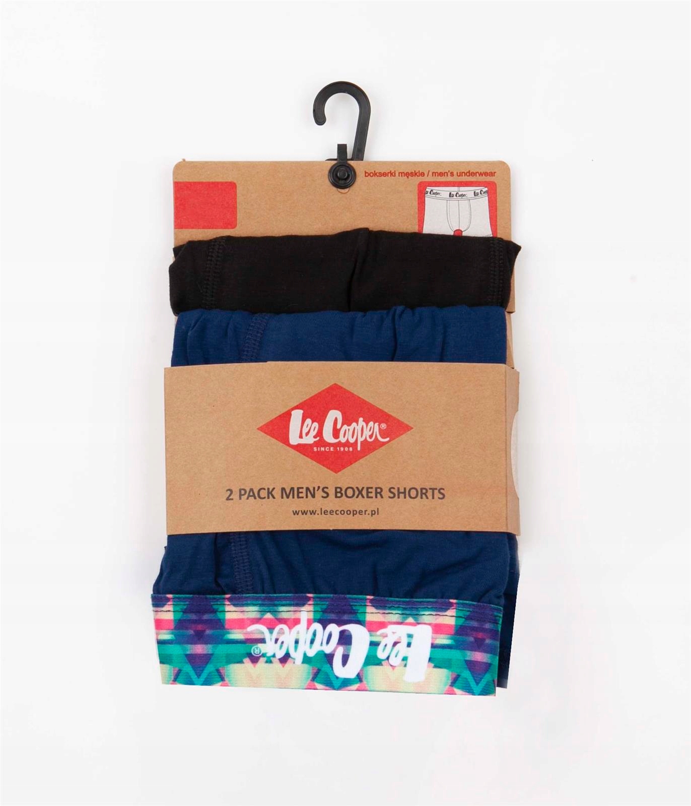 

Lee Cooper Bokserki 2-pak Duobox 9532 Black XXL