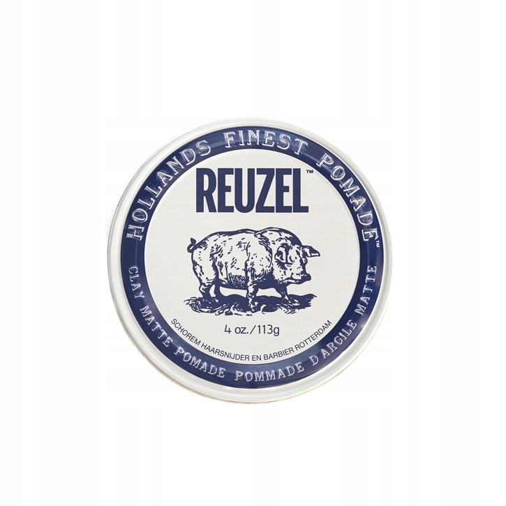 REUZEL CLAY MATTE ŚREDNIO UTRWALAJĄCA POMADA GLINKA DO WŁOSÓW 113G Marka Reuzel