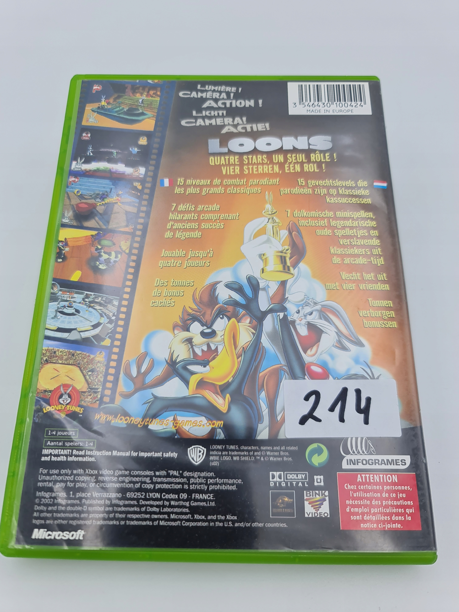 XBOX LOONS Platforma Xbox