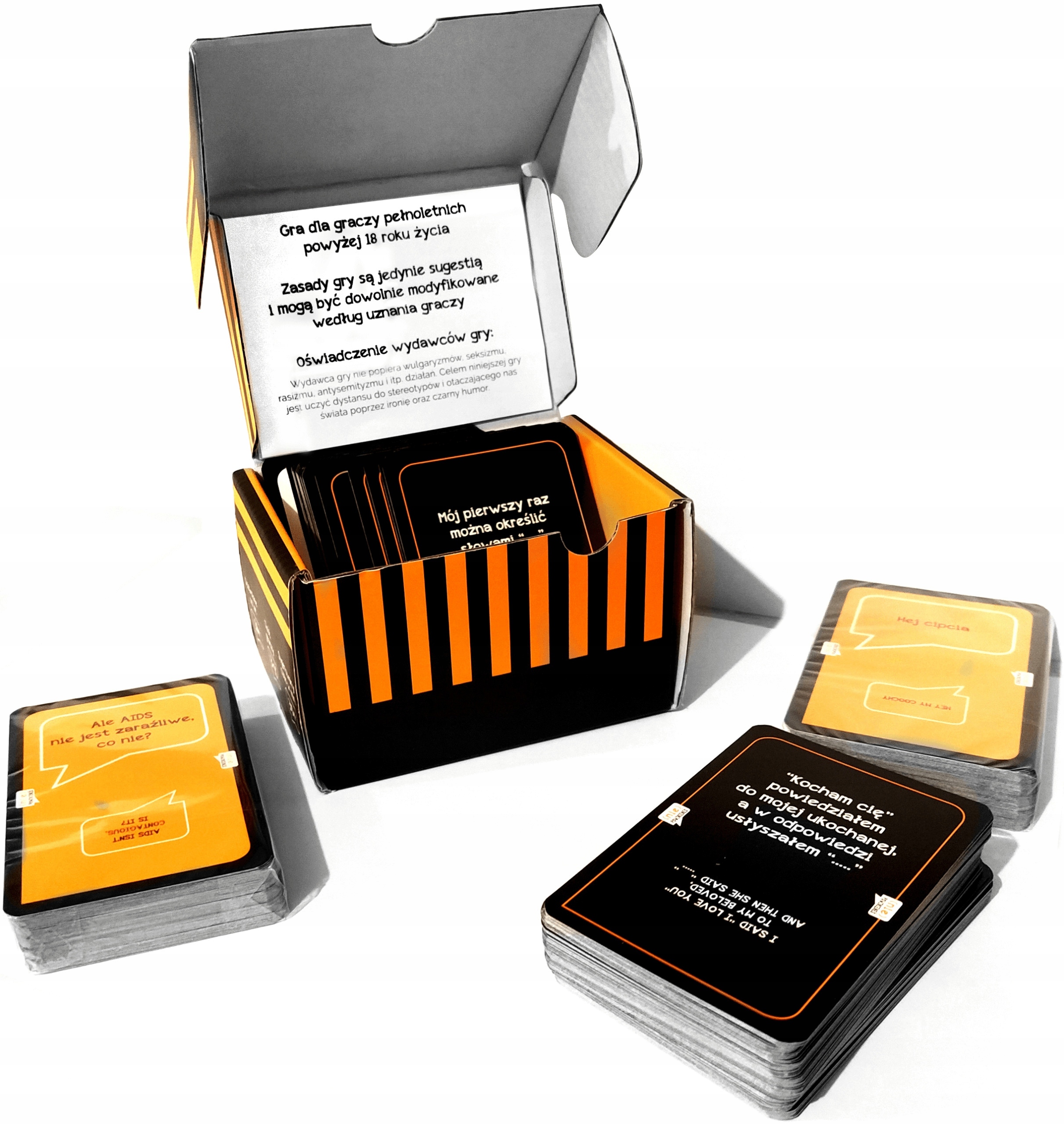 Wciągająca Gra Towarzyska Rozgrywka na Imprezę (Nie) powinieneś Zabawna Gra