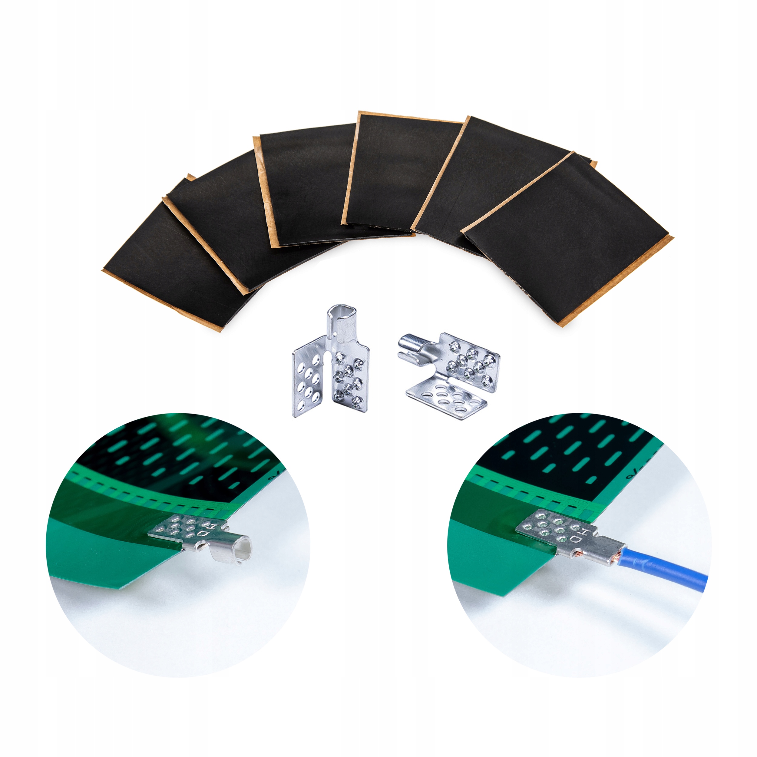 Konektor typ AX do folii grzewczej HD-EPL, HD-PRO Typ ekran (mata) zagrzejnikowa