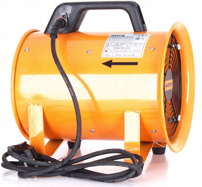 WENTYLATOR MASTER BLM 4800 Rodzaj osiowy