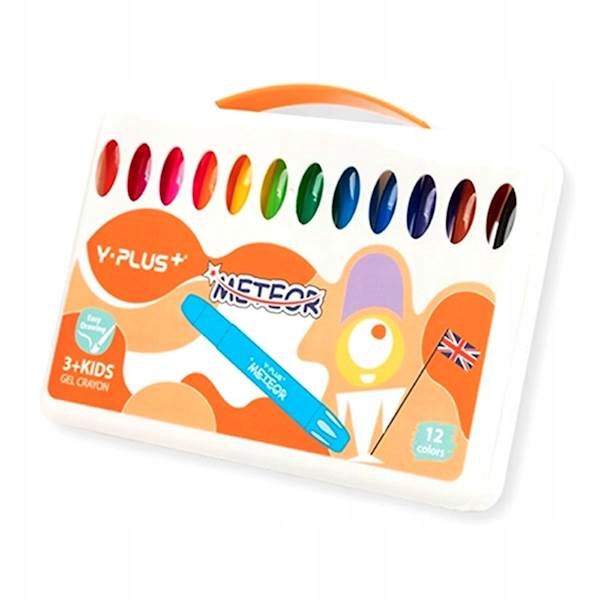 

Kredki Żelowe w sztyfcie Meteor Y-plus