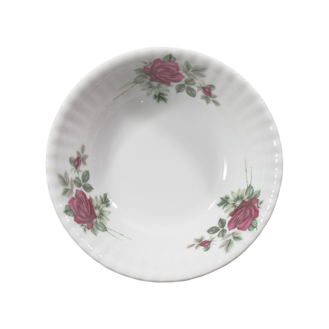 

Salaterka okrągła 16 cm Iwona Bordowa Róża B826