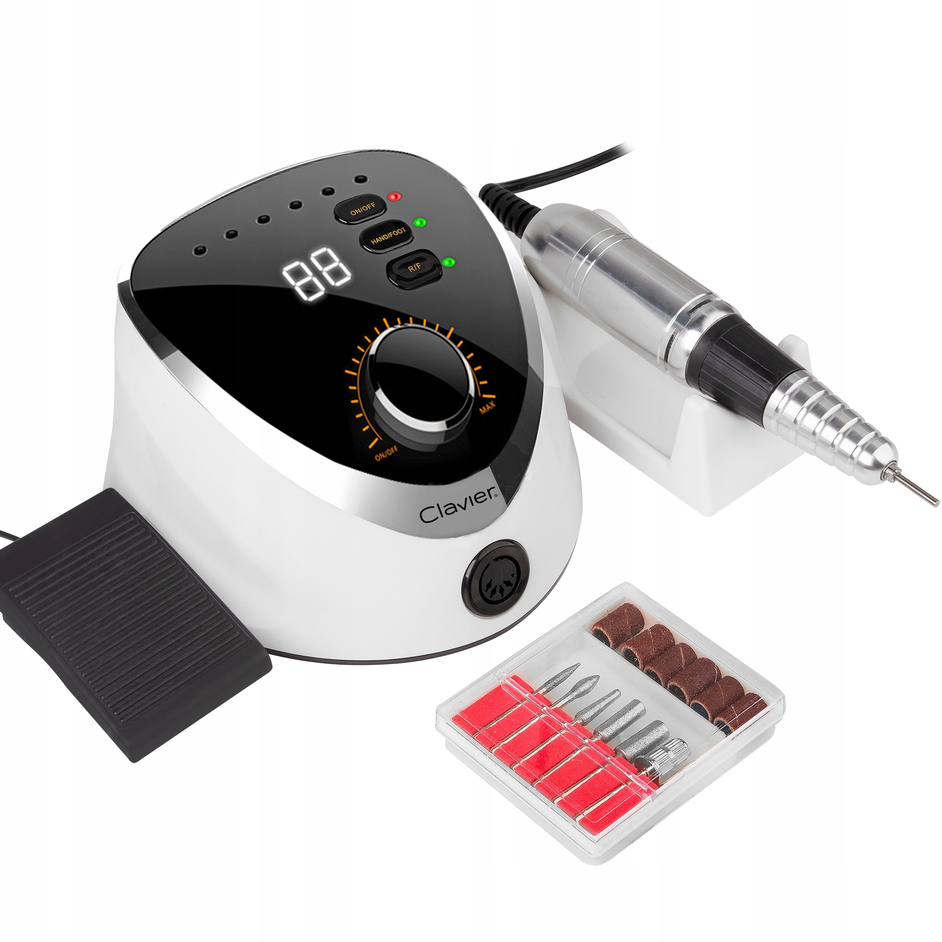 Profesjonalna Frezarka Do Paznokci Manicure Pedicure 68W Mocna Clavier Model Fx 820