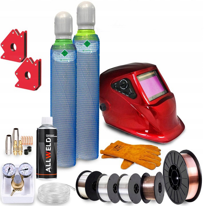 PÓŁAUTOMAT SPAWALNICZY WELDMAN MIGTEC 200 MIG MMA TIG 230V 200A SYNERGIA Czas cyklu pracy 25%