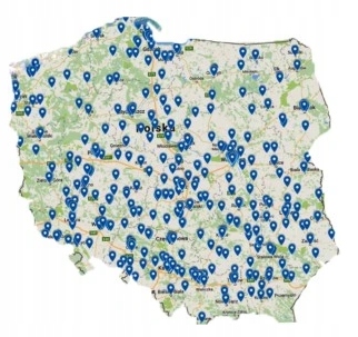 Namiot z nadrukiem KGW dla Koła Gospodyń Wiejskich 3 ścianki niebieski Szerokość 3 m