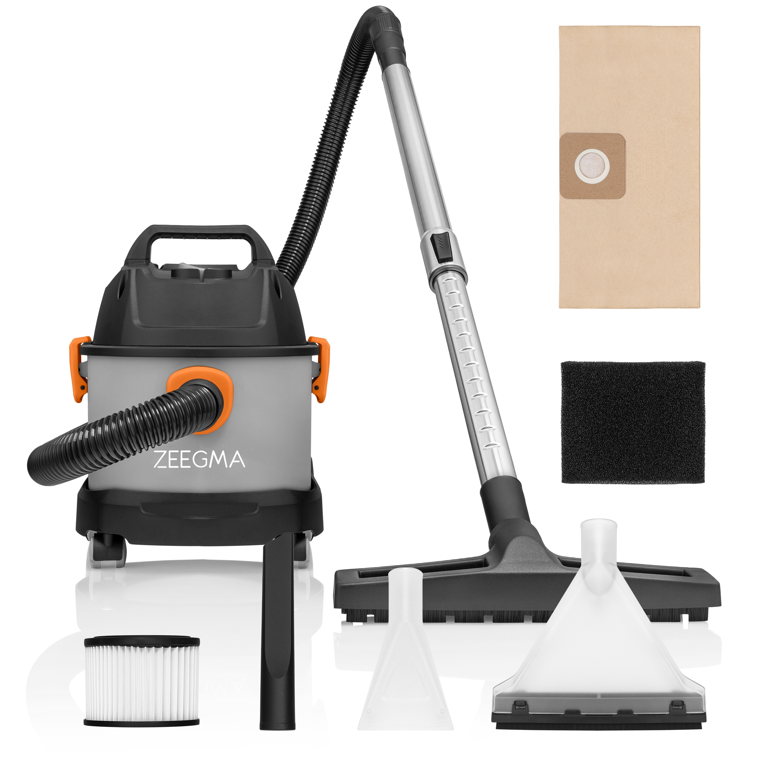 

Odkurzacz Przemysłowy Mokro I Sucho Mocny Zeegma