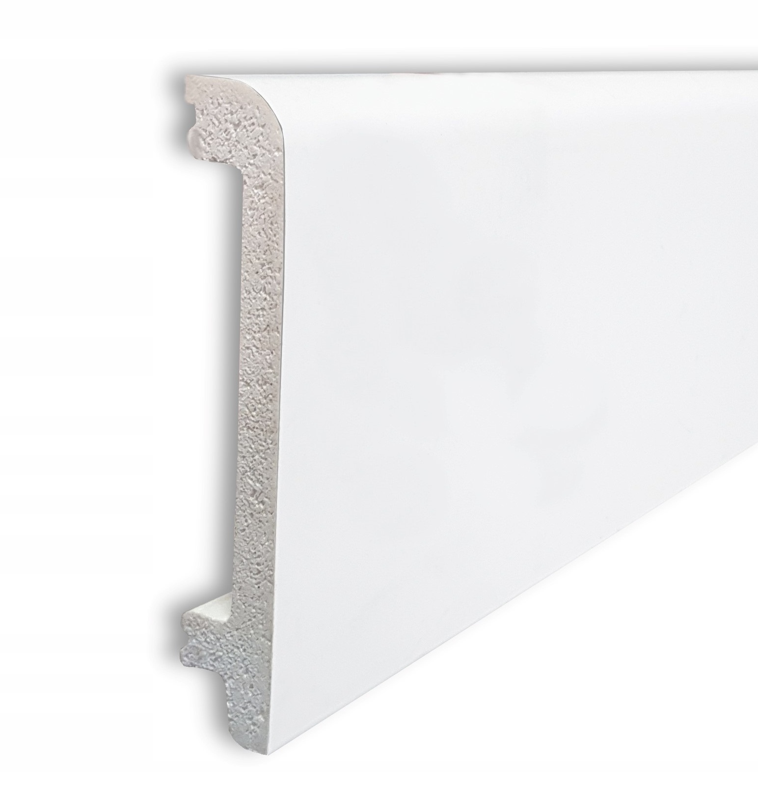 10CM LISTWA DEKORACYJNA COKÓŁ WODOODPORNA BIAŁA