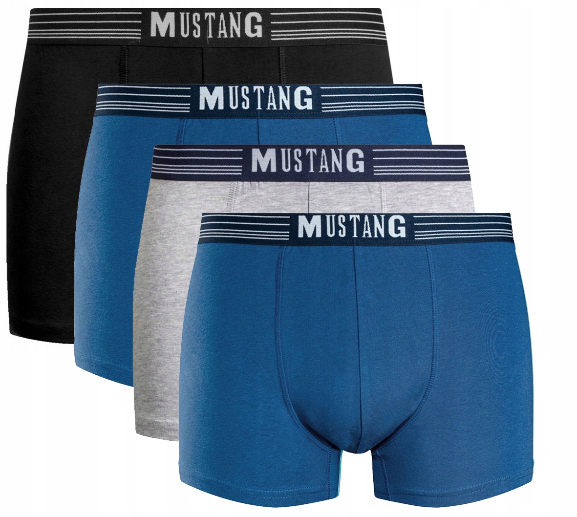 

Mustang Bokserki Męskie 4 Szt MIX Kolorów XL