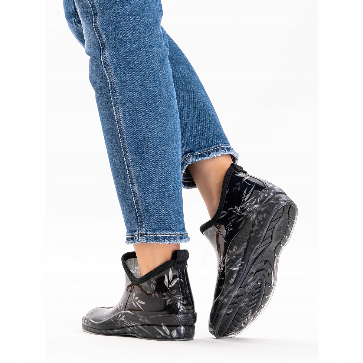 Kalosze gumowce krótkie WKŁADKA gumiaki modne Wojtyłko Marka Wojtyłko