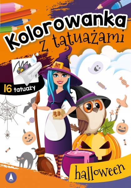 

Kolorowanka Z Tatuażami Halloween 16 tatuaży