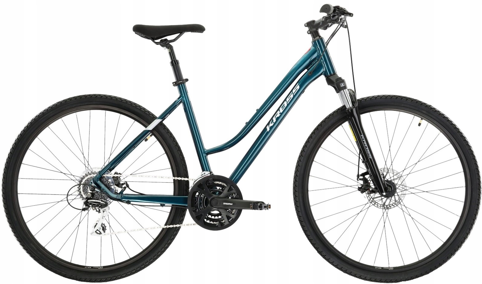 ROWER CROSSOWY DAMSKI KROSS EVADO 3.0 19 28 2023 KREV3Z28X19W003607