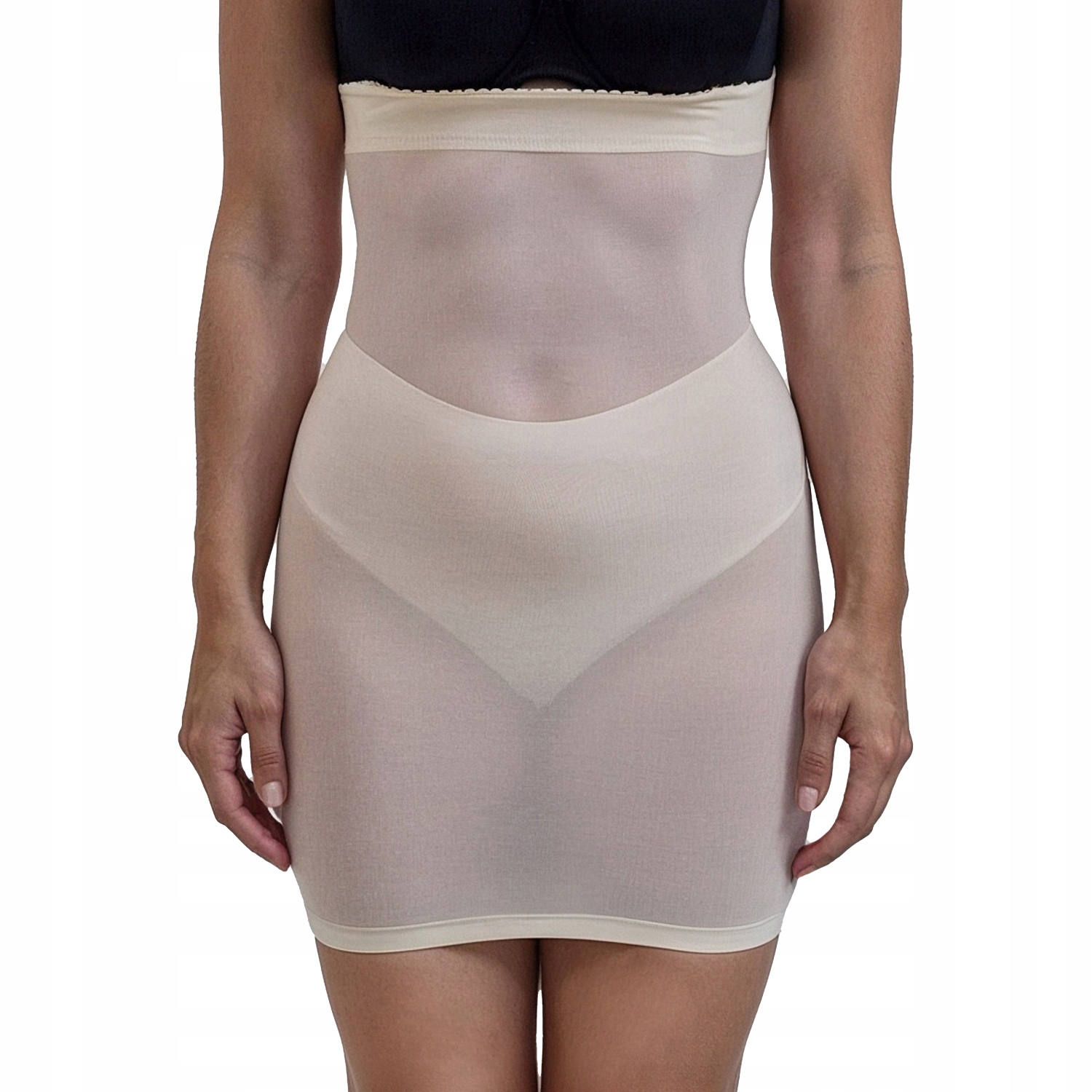 Vivisence 4106 Slim béžová zeštíhlující modelovací Halka XL