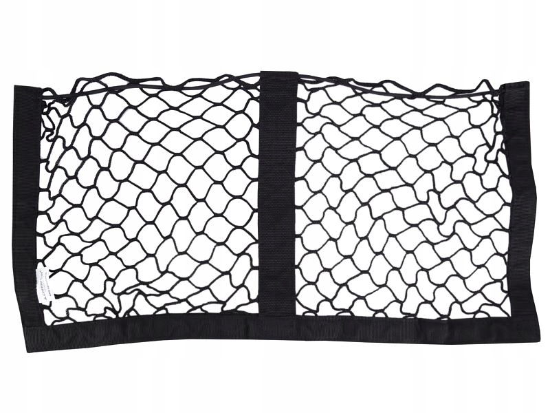 SIATKA DO BAGAŻNIKA MOCOWANA NA RZEPY PODWÓJNA, KIESZEŃ SAMOCHODOWA NA RZEP