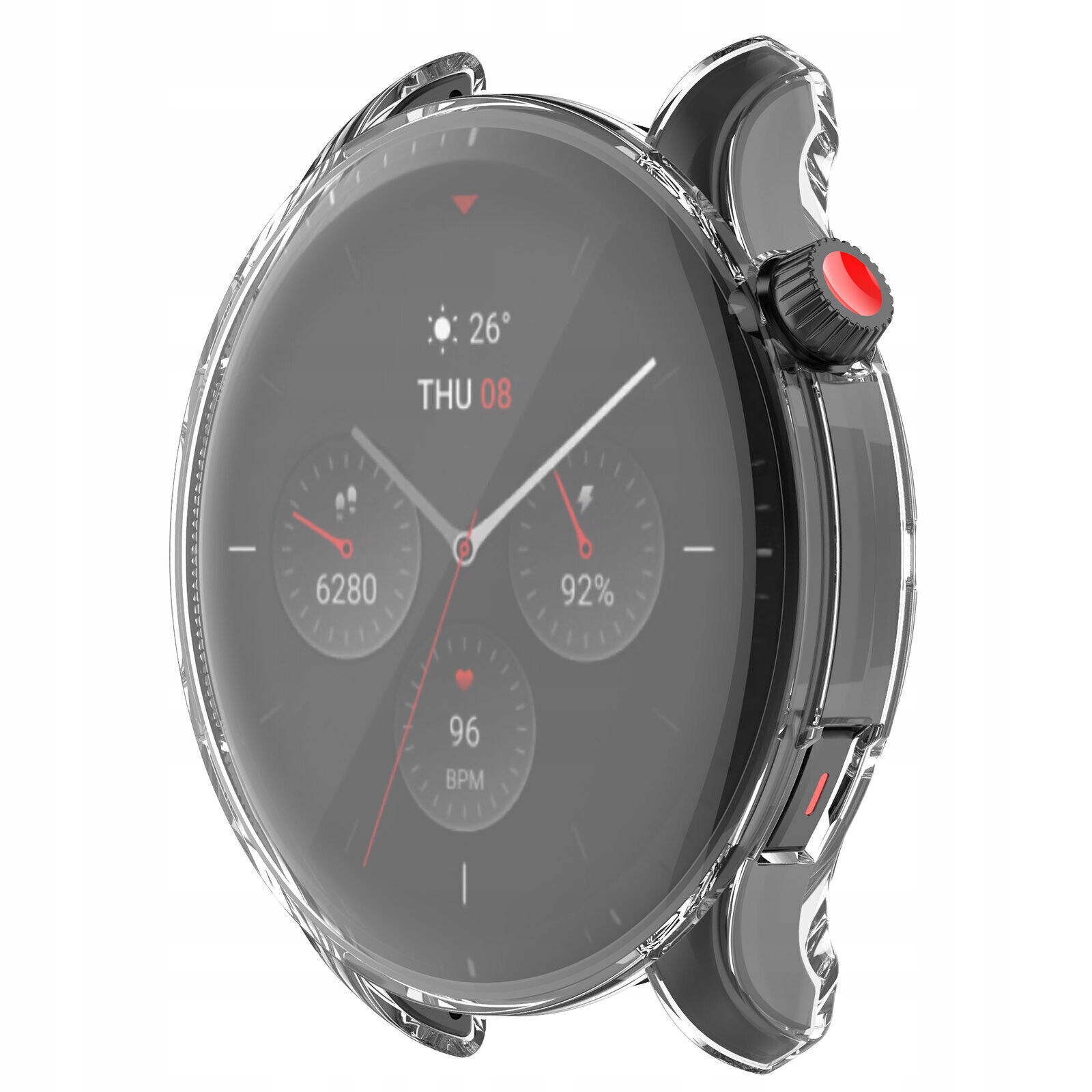 ETUI SILIKONOWE CLEAR DO XIAOMI AMAZFIT GTR 4 Marka Inna