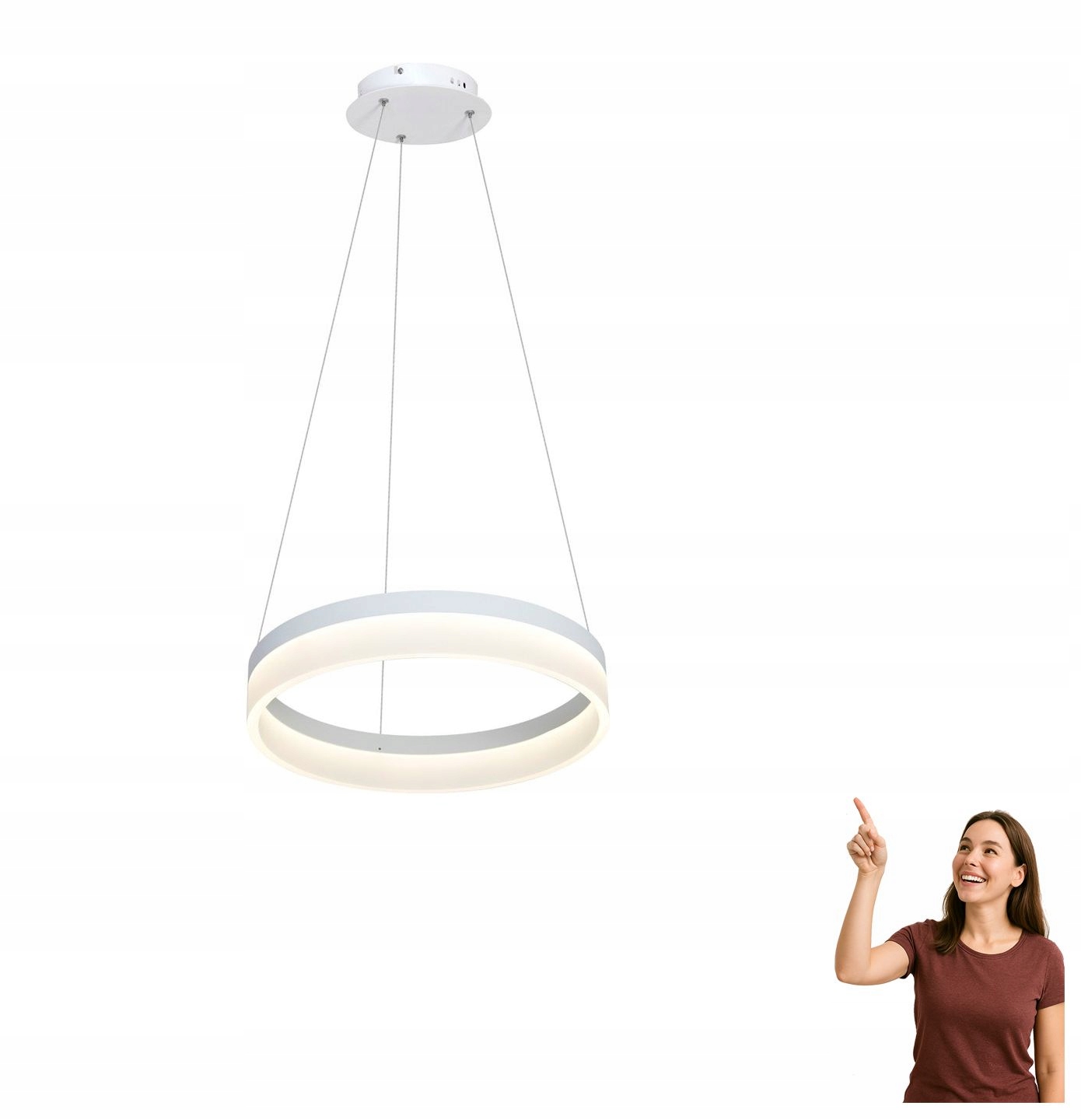 Závěsná Led lampa 24W Ring ML405 Milagro
