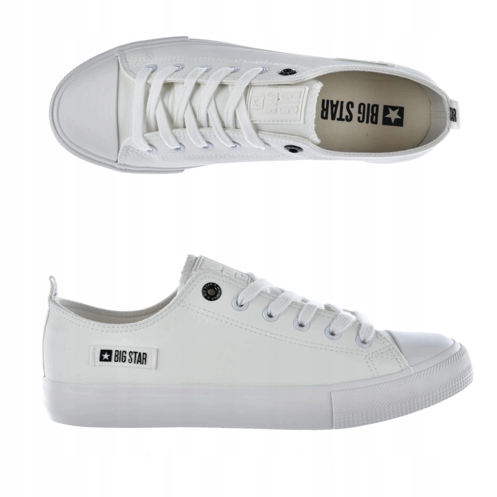 Trampki męskie półbuty Big Star KK174008 białe 41