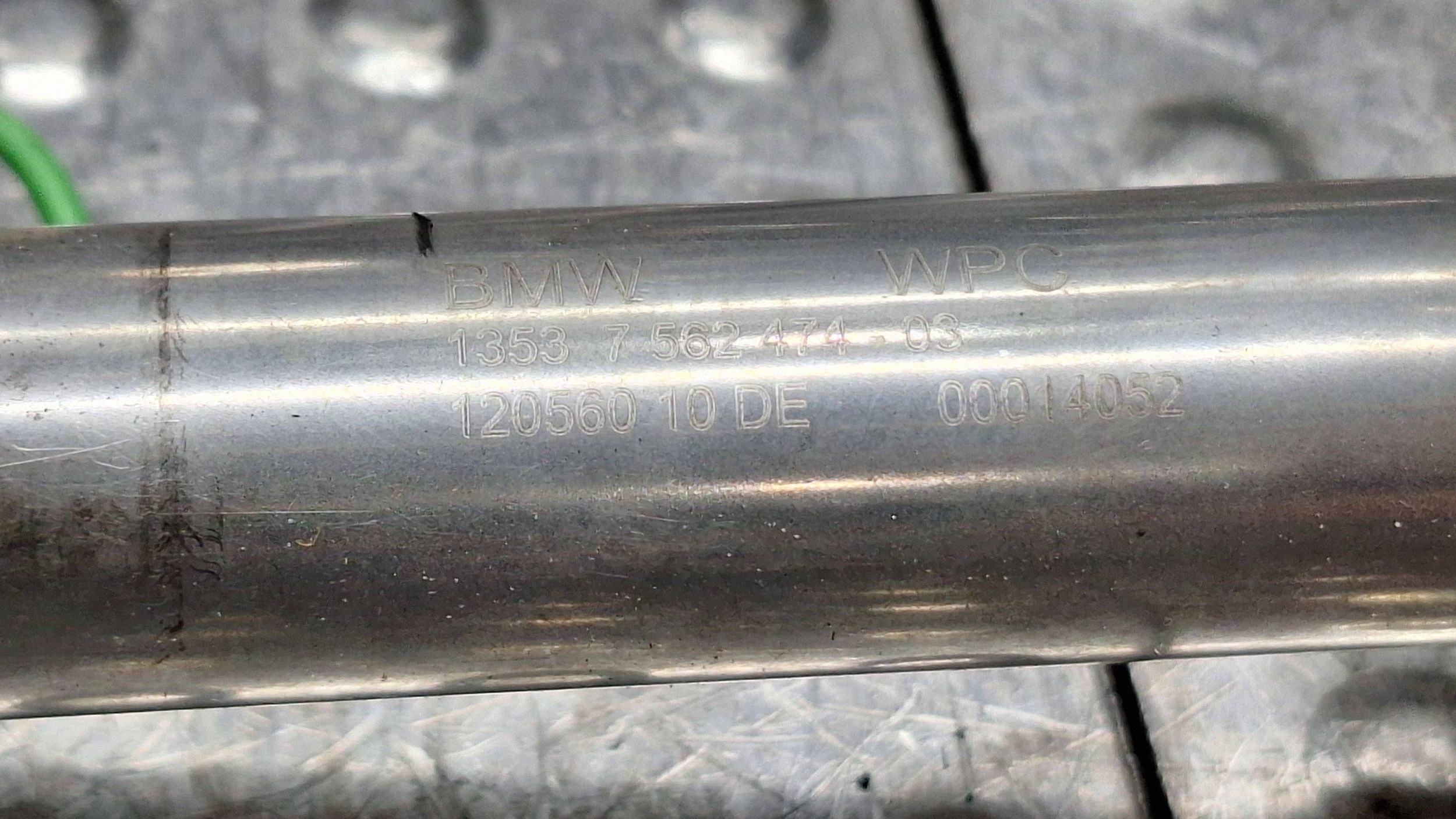 Sensor Schläuche Kraftstoffverteiler Einspritzleiste 7562474 BMW E81 E87 E60 E61 E90 2.0 N43