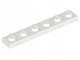 

5 szt White Plate 1 x 6 3666 Lego