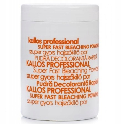 KALLOS SUPER FAST BLEACHING POWDER ROZJAŚNIACZ DO WŁOSÓW DO 8 TONÓW 500G