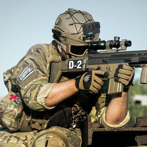 HSU Aluminiowy Uchwyt NVG Do Kamer GoPro Kompatybilny Z Hełmem Airsoft — miniatura 7