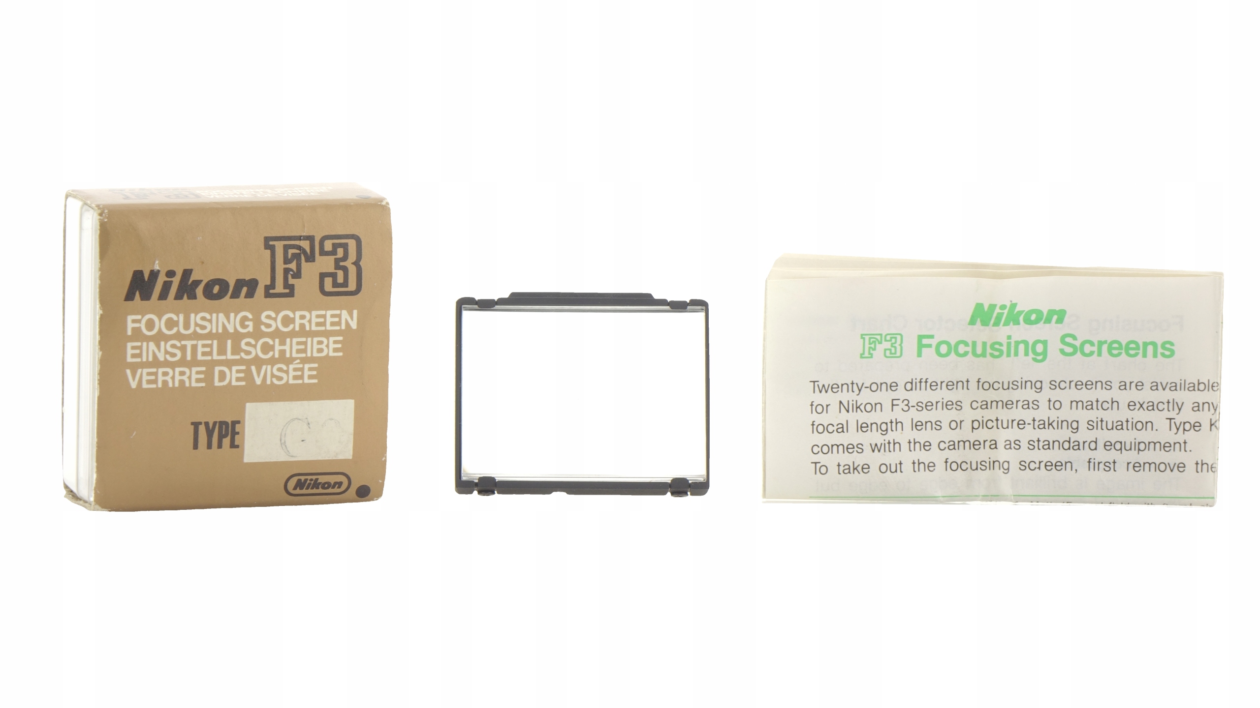 MATÓWKA TYP G2 - NIKON F3, F3HP, F3/T