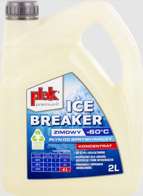 

Plak Ice Breaker Zimowy Płyn Koncentrat -60°C 2l