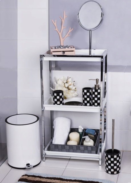 LUSTERKO KOSMETYCZNE OKRĄGŁE STOJĄCE AWD02090704 Marka AWD