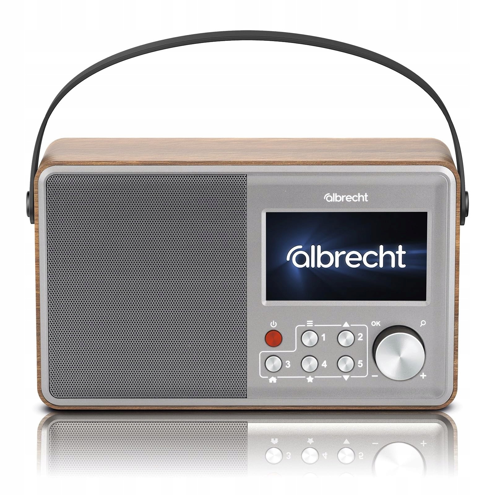 Albrecht Dr 862 Dab+ digitálne rádio s Fm, veľké písmo, batéria