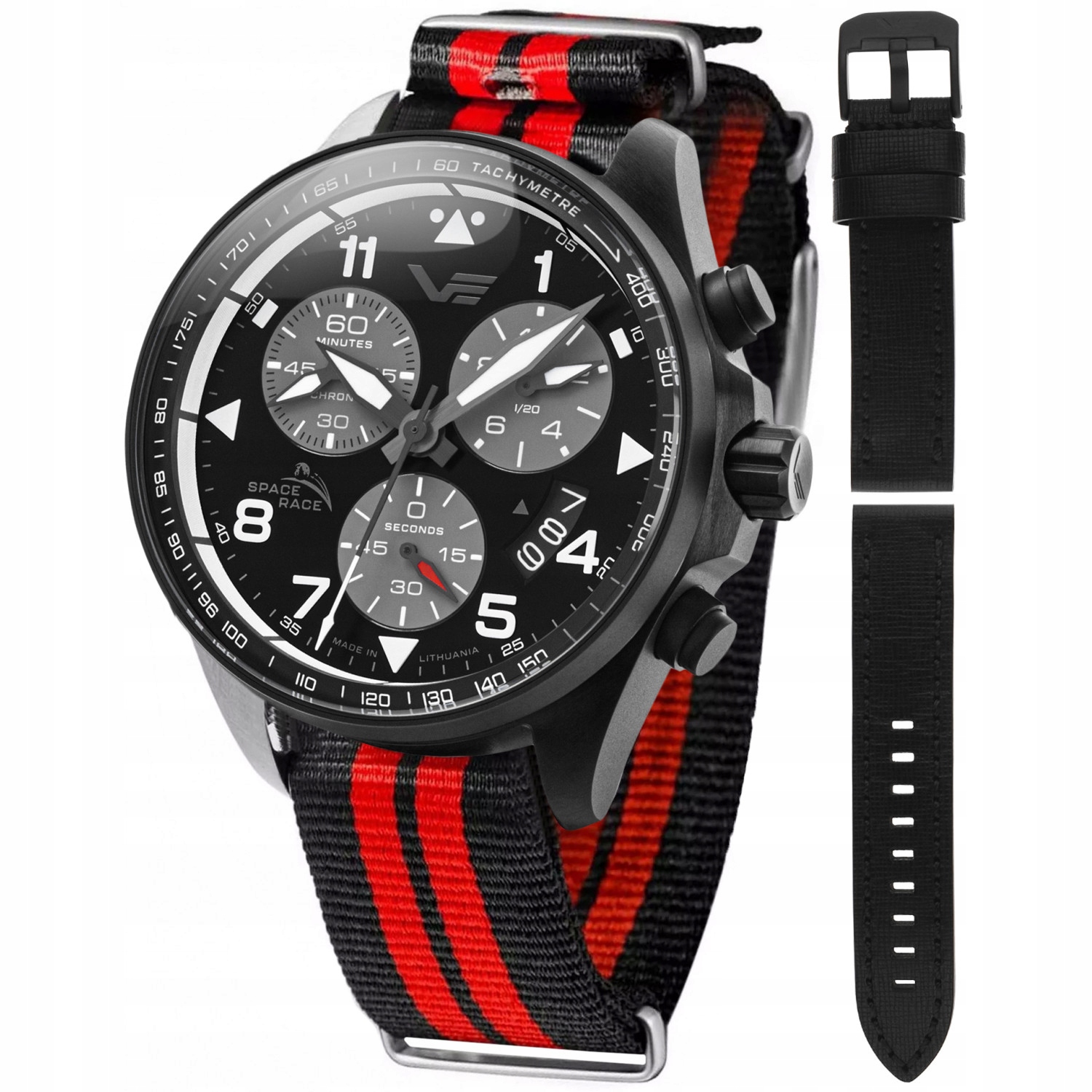 Pánské Hodinky Vostok Europe 6S30-325C744NBR černý pásek