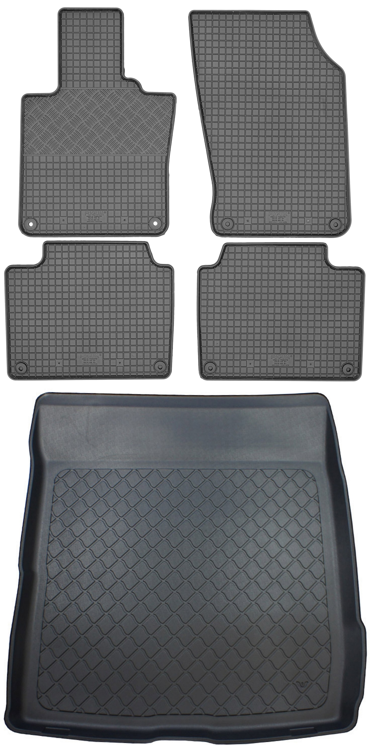 Volvo S90 Sd 2016 Sada Gumové rohože rohož