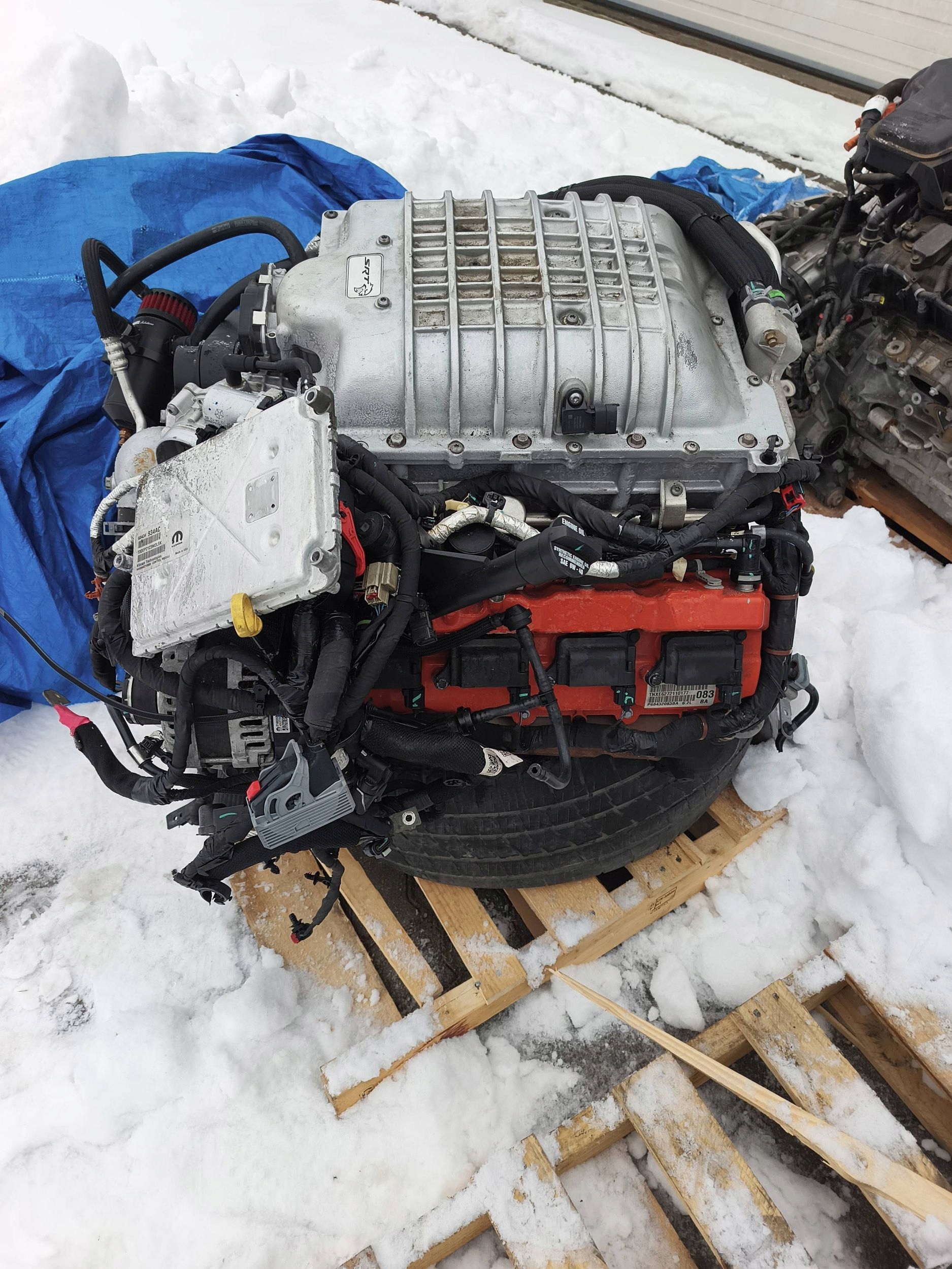 2021-23 Ram TRX Hellcat Supercharged 6.2L complete engine OEM